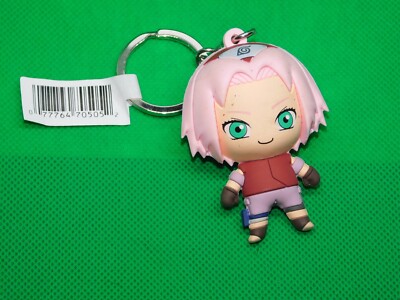 Sakura Monogram Naruto 3D Figural METAL KEYCHAIN - Series 1-2