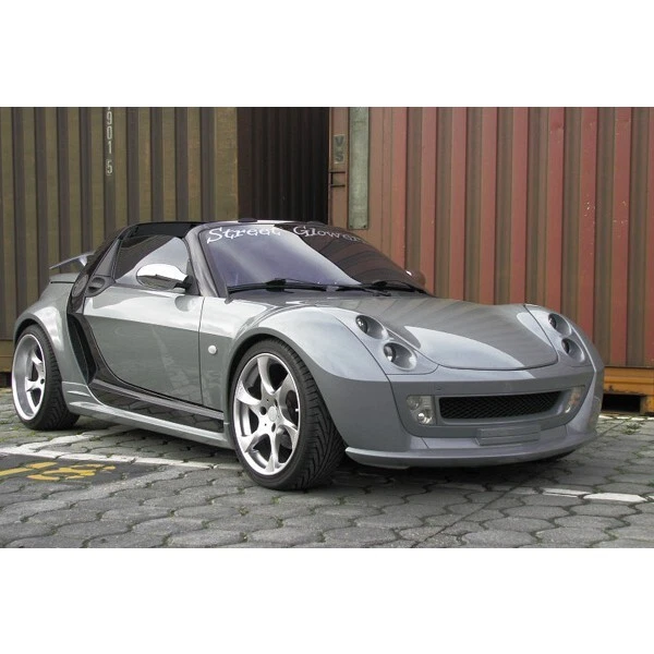 Sommerreifen smart Roadster 452 Lorinser Speedy Alufelgen silber Komplettradsatz - Bild 4 von 4