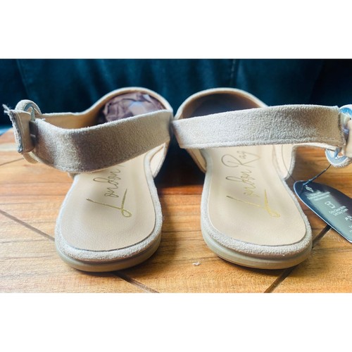 London Rag Rhinestone Slingback Flats Dressy Sparkly Shoes Beige Size 8.5 NWB - Picture 7 of 12