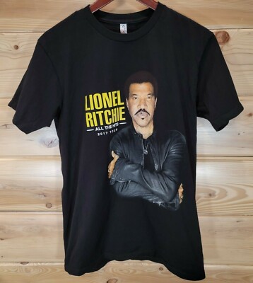 Lionel Richie Mariah Carey T Shirt Adult Medium All the Hits Lionel Richie Mariah Carey T Shirt Adult Medium All the Hits