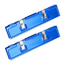 2 Pieces Blue Aluminum Heatsink DDR Memory Heat Spreader Shim Cooler