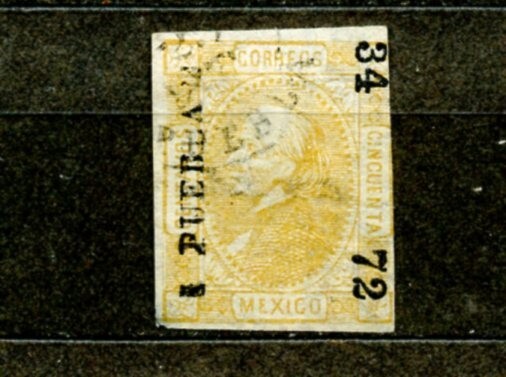 Mexico Stamp # 84 Used 3 Margins
