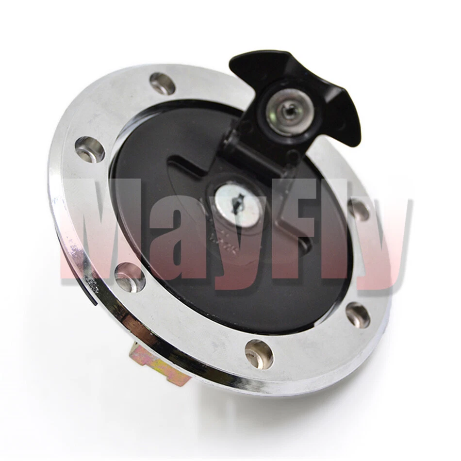 Fuel Gas Cap Lock Fit For Ninja Concours 1000 ZG1000A 86-06 ZX11 ZX1100 90-97 - Image 2 of 4