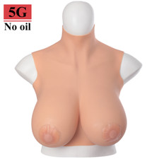 5th False Chest Crossdress Silicone Breast Forms Cosplay Costumes Transgender