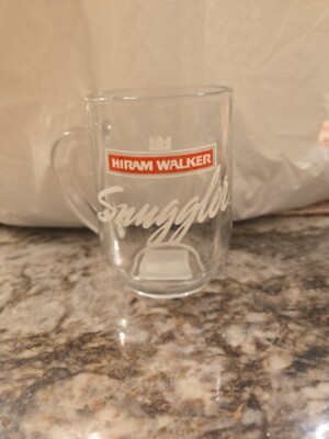 Hiram Walker Snuggler Heavy Glass Hot Toddy Cocktail Coffee Mug - One