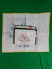 Dimensions No Count Cross Stitch Kit 3913 Spring Profusion 10 Done 1988