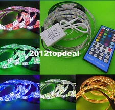 5050 RGBW RGB+Cool / Warm white 5M 300 led LED Strip Light +40ky Controller