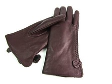 Womens Ladies Premium Super Soft Real Leather Gloves Lined Warm Driving Winter 
