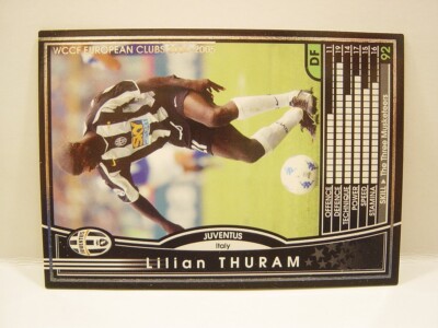 Panini WCCF 2004-05 Lilian Thuram 1972 France No.21 Juventus