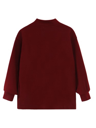Kids Girls Sweatshirt School Slothes Tops Spring Pullover Climbing Warm Camping - Picture 35 of 44