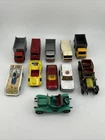 Vintage Matchbox Lesney Yesteryear 1911 & 1970's Car Lot of 11 Die Cast Cars