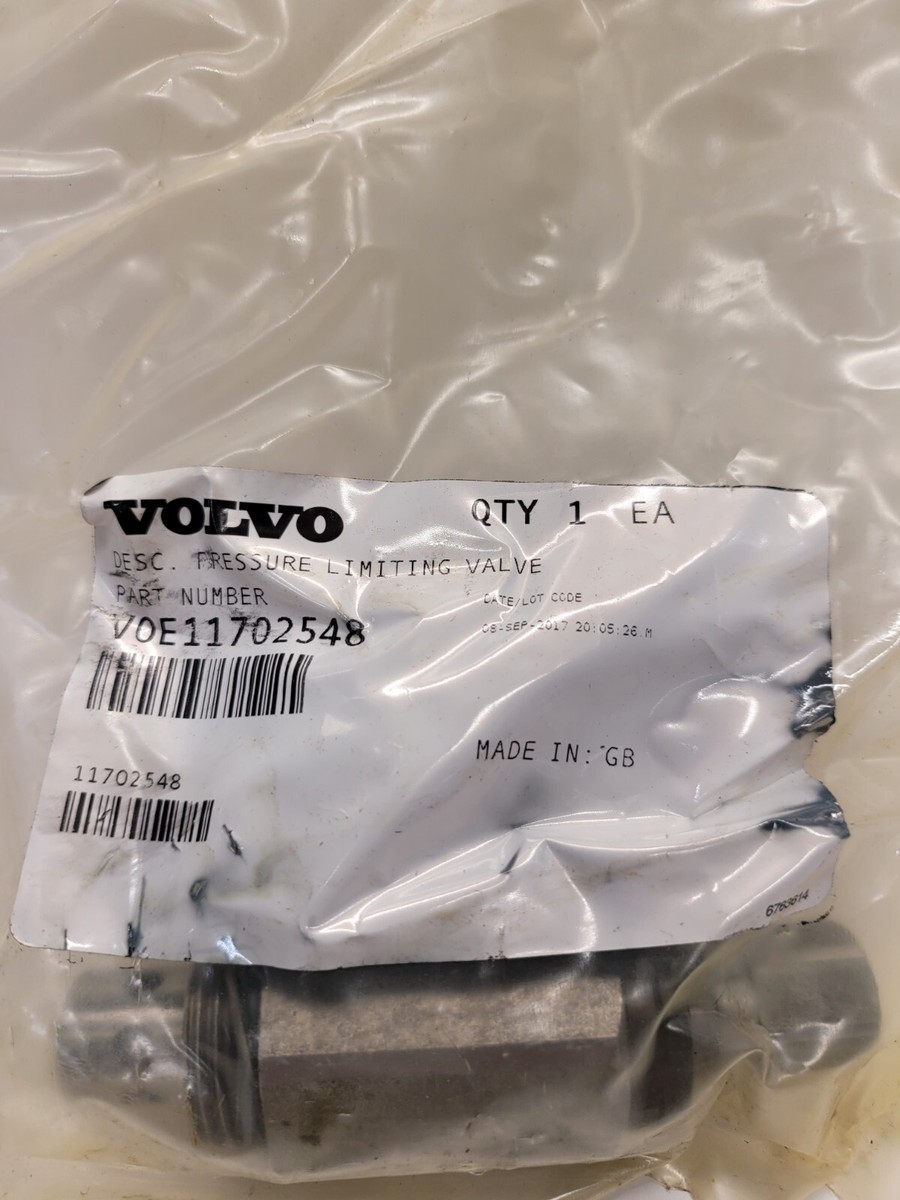 VOLVO VOE11702548 11709755 Pressure Limiting Control Valve