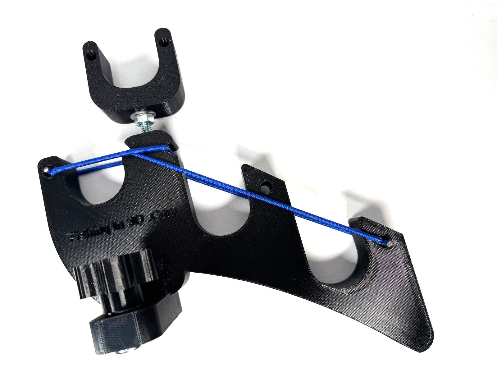 Compact Low Profile Kayak Rod Holder Set &ndash; Fits Track Mount Systems