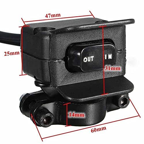 ZHUOTOP Heavy Duty Handlebar Control Line Winch Rocker Switch Handlebar Contr... - Picture 6 of 6