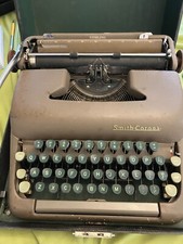 Smith Corona Sterling Manual Typewriter w/ Original Carrying Case thumbnail