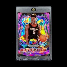 Anthony Edwards RC 2020-21 Prizm Draft Picks Crusade Pink Cracked Ice Rookie #81