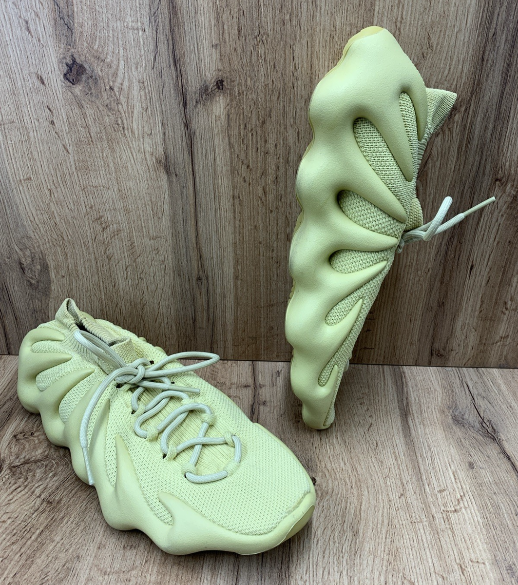 adidas Yeezy 450 Mens Sneaker Shoes Sulfur Gold HP5426 Slip On