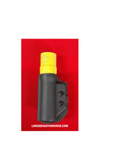 SUREFIRE G2X PRO Flashlight  kydex sheath(flashlight Not Included) black