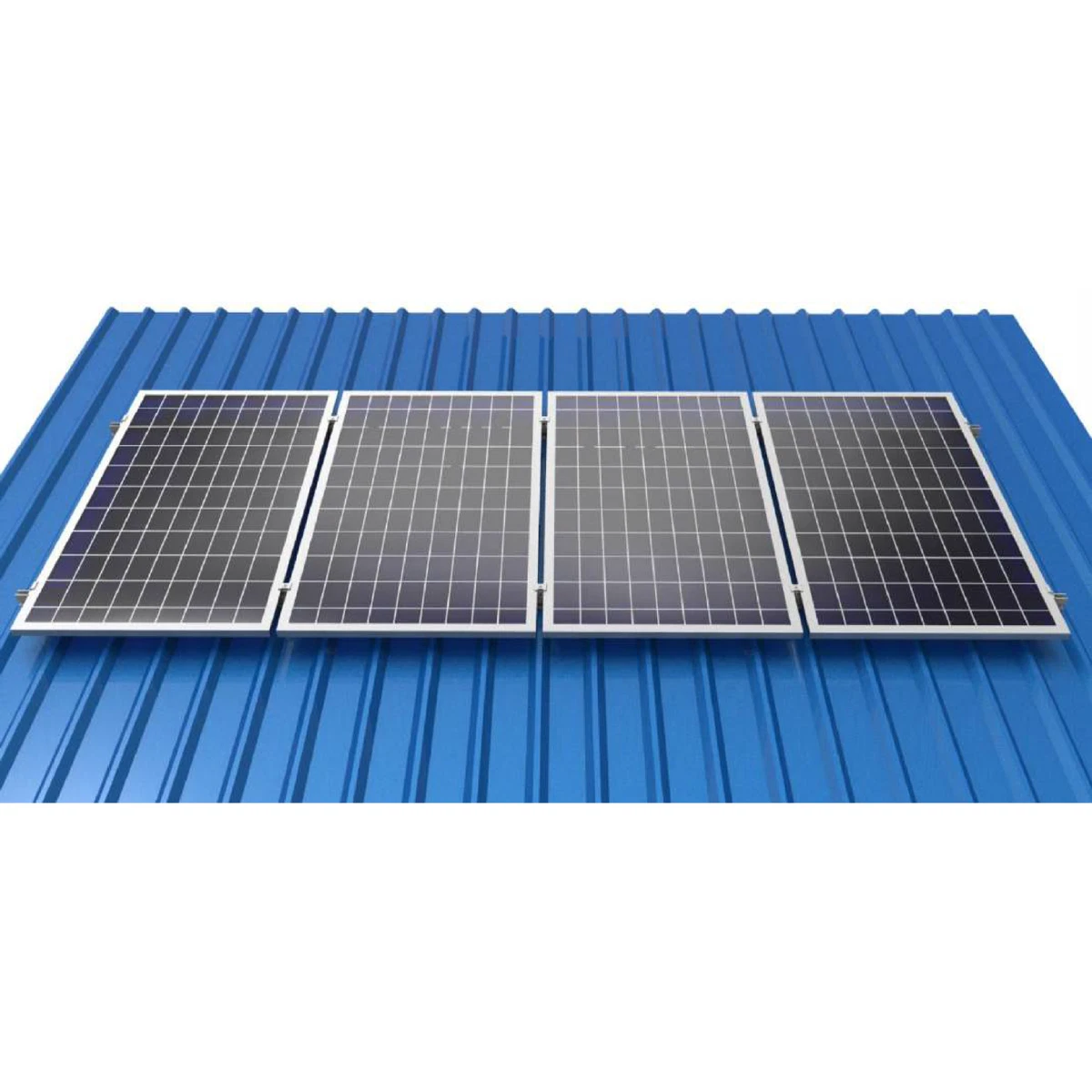 ALVOLTA 4 x Solar Panel Tin Roof Mounting Kit - Suitable for 4 Solar Panels