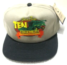 COLLECTIBLE JOHN DEERE TEN SERIES MAXIMIZER COMBINES SNAPBACK HAT CAP NWT