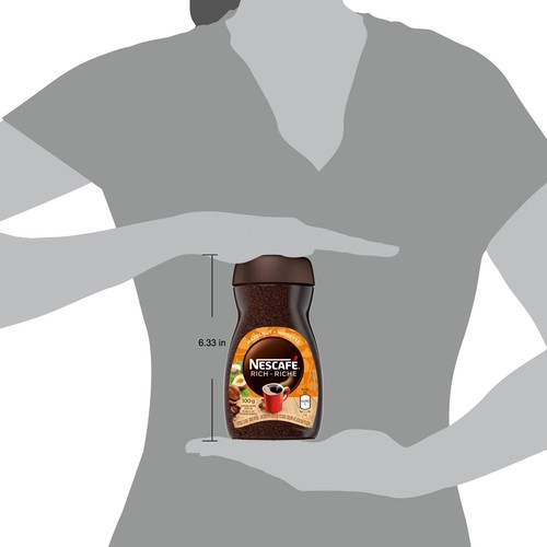 NESCAFE Rich Hazelnut Instant Coffee 3.52 Ounce Makes 50 Cups 10 Calories - Picture 5 of 8