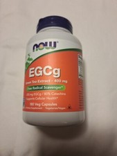 Now Foods EGCg Green Tea extract 400 mg 180 capsules