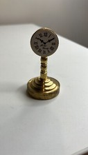 Dolls House  Collection Brass Miniature Clock
