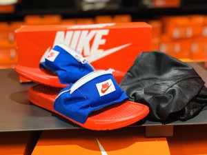 benassi just do it fanny pack bright crimson