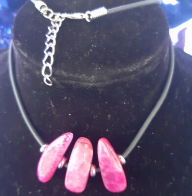 Collana Protezione E Radicamento - Shungite, Tormalina Nera Ed Ematite | 45-46 Cm - Didoni - Foto 3