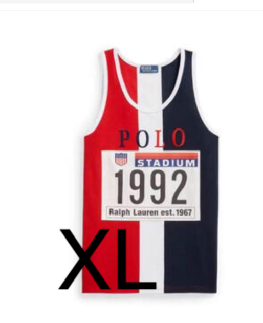 NEW POLO Ralph Lauren Tokyo Stadium 1992 Tank Top 