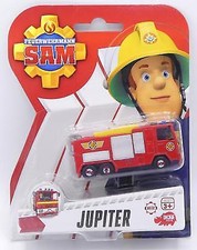 Sam il Pompiere Jupiter Veicolo in Metallo 7 cm 203091000 Dickie 3 Anni+