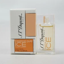 ESSENCE PURE ICE Pour Femme by S.T. Dupont 4.5 ml Eau de Toilette Mini NIB