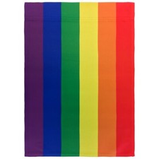 Rainbow Garden Flag 12x18in Double-Sided LGBTQ Pride Yard Porch Outdoor Decor