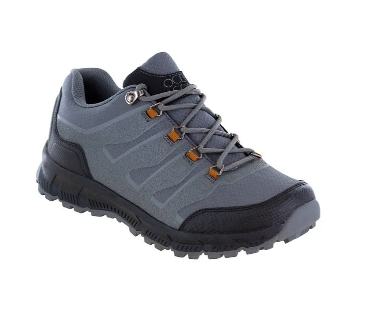Ocean + Coast Men's Oak Grove Sneakers 9M, CHARCOAL/ORANGE