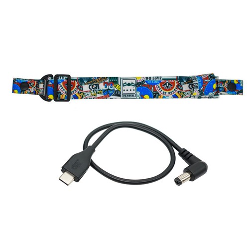 Elastic Head Strap Elastic Band Headband w/ 30cm Cable for DJI FPV Goggles V2 - Picture 3 of 20