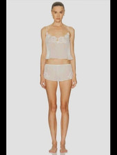 SKIMS Romance Lace Cami And Short Set M