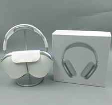 Apple AirPods Max Silver Wireless Over-Ear Headphones Bluetooth w/ ANC Mic