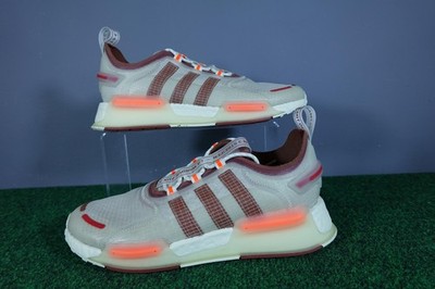 Adidas NMD V3 Shoes Mens Size 9.5 Beige Brown Boost Low Top Sneakers GX3057
