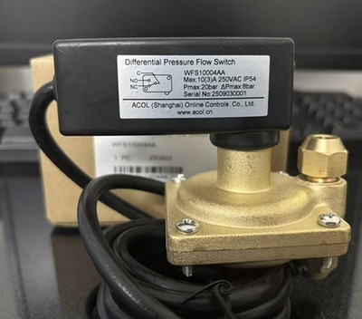   ACOL WFS10004AA water flow differential pressure switch