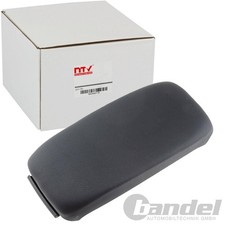 Produktbild - MITTELARMLEHNE DECKEL SCHWARZ LEDER passend für AUDI A3 8P+SPORTSBACK+CABRIO
