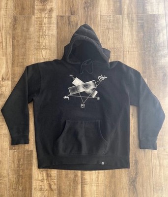 Stussy x Slam Jam Venus Hoodie XL Black 2015 Rare Back Print Made