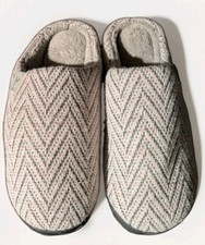 Warm Slippers Womens Cozy Memory Foam  US Size 11-12 EU 42/43  Pink/Silver XL