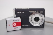 Sony Cyber-shot DSC-W90 8.1 MP Digital Camera f/2.8-5.2 3x Optical Zoom Black