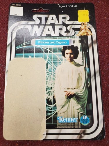 Vtg Star Wars 1977 Princess Leia Organa 12 Back Card
