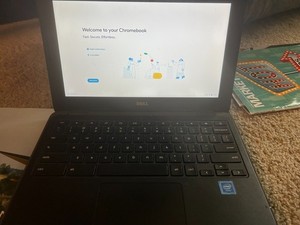Dell Chromebook Intel Processor Wi-Fi Factory Reset Includes Charger Tested