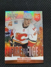 2013-14 Panini Select #FR-5 Mark Cundari Fire on Ice Rookies Prizms #/25