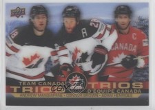 2021 Upper Deck Tim Hortons Team Canada Trios Andrew Mangiapane Connor Brown 1m4
