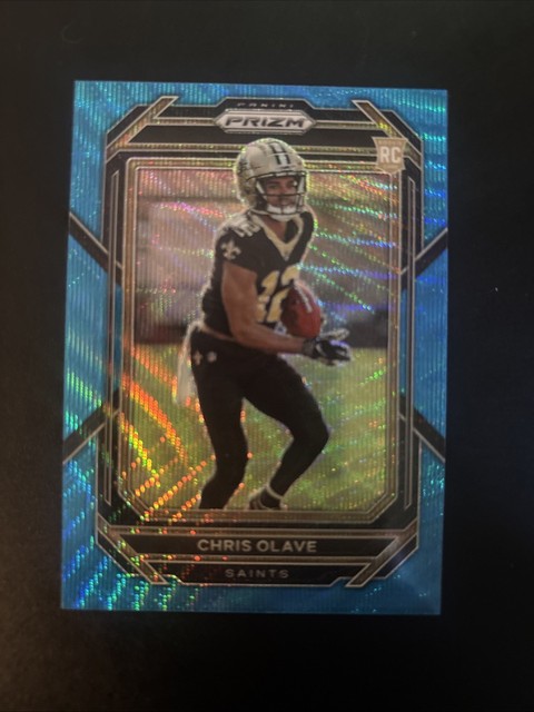 2022 Panini Prizm - Chris Olave RC Blue Wave /199