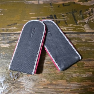 West German Bundeswehr LT Officer's Pink Piped Pazer Shoulder Boards Unissued 