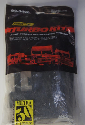 Metra TURBOKIT 99-3400  Geo Isuzu Chevrolet Spectrum 1985-95  Installation Kit